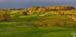 Budowa pola golfowego / galeria pól golfowych - dołki golfowe na polu golfowym Krakow Valley Golf & Country Club.