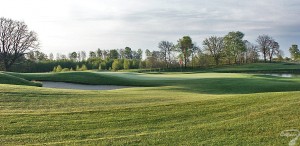 Budowa pola golfowego / galeria pól golfowych - green dołka golfowego na polu golfowym Mazury Golf.